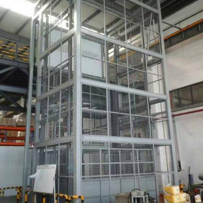聊城导轨式升降平台货梯